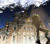 Photo You Must See: One Amazing Puddle in St. Petersburg